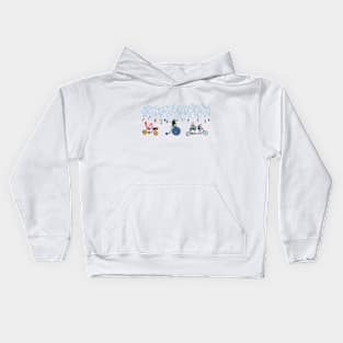 tour de wild No. 2 Kids Hoodie